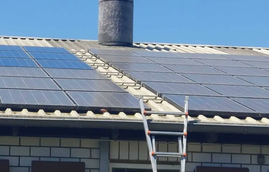 Photovoltaik-Anlage nach der professionellen Reinigung in Hörstel-Riesenbeck
