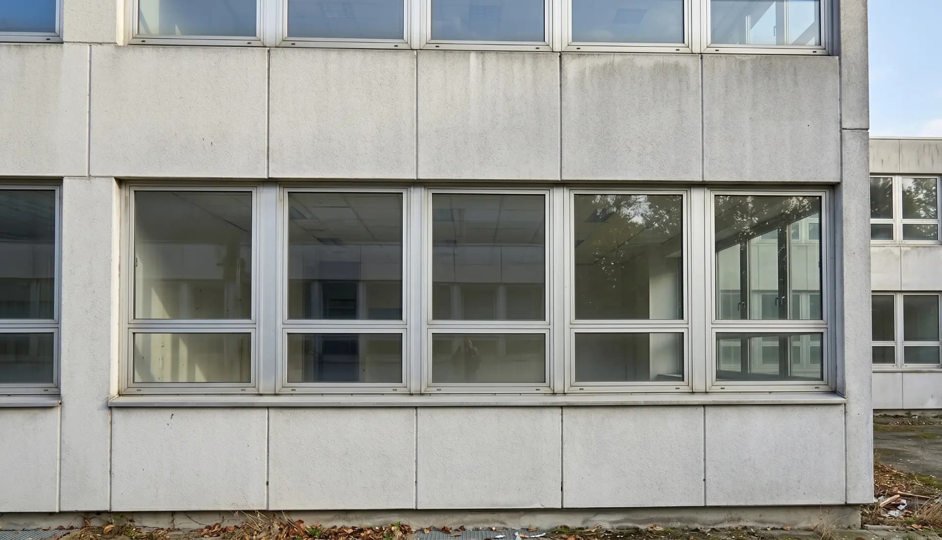 Fassade vor der professionellen Reinigung in Hörstel-Riesenbeck