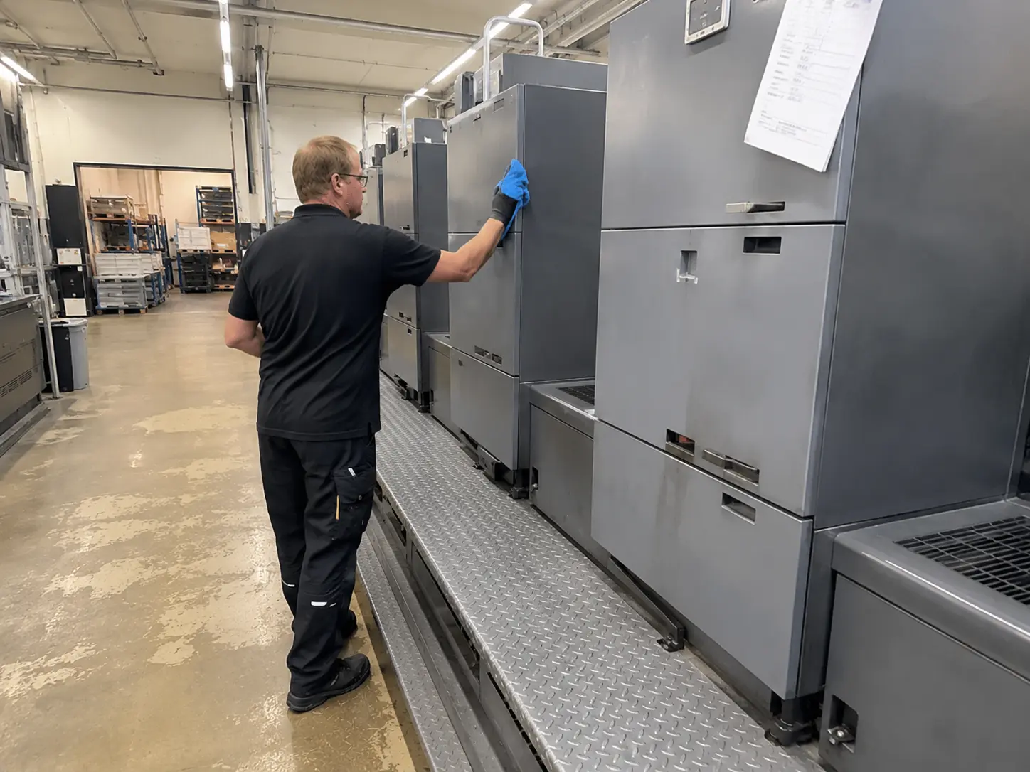 DIORA Team beim professionellen Einsatz an Industrieanlagen in Osnabrück